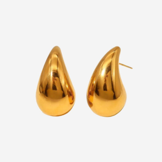 Limited Edition! ✨ Statement Chunky Gold Hoops: Effortless Elegance for Trendsetters