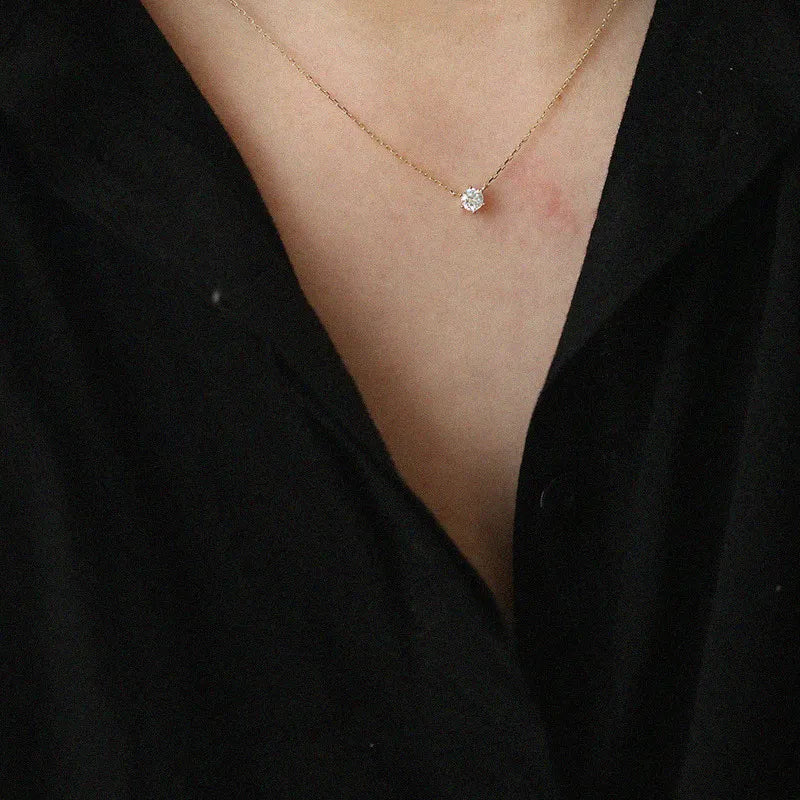 Sparkling Zircon Clavicle